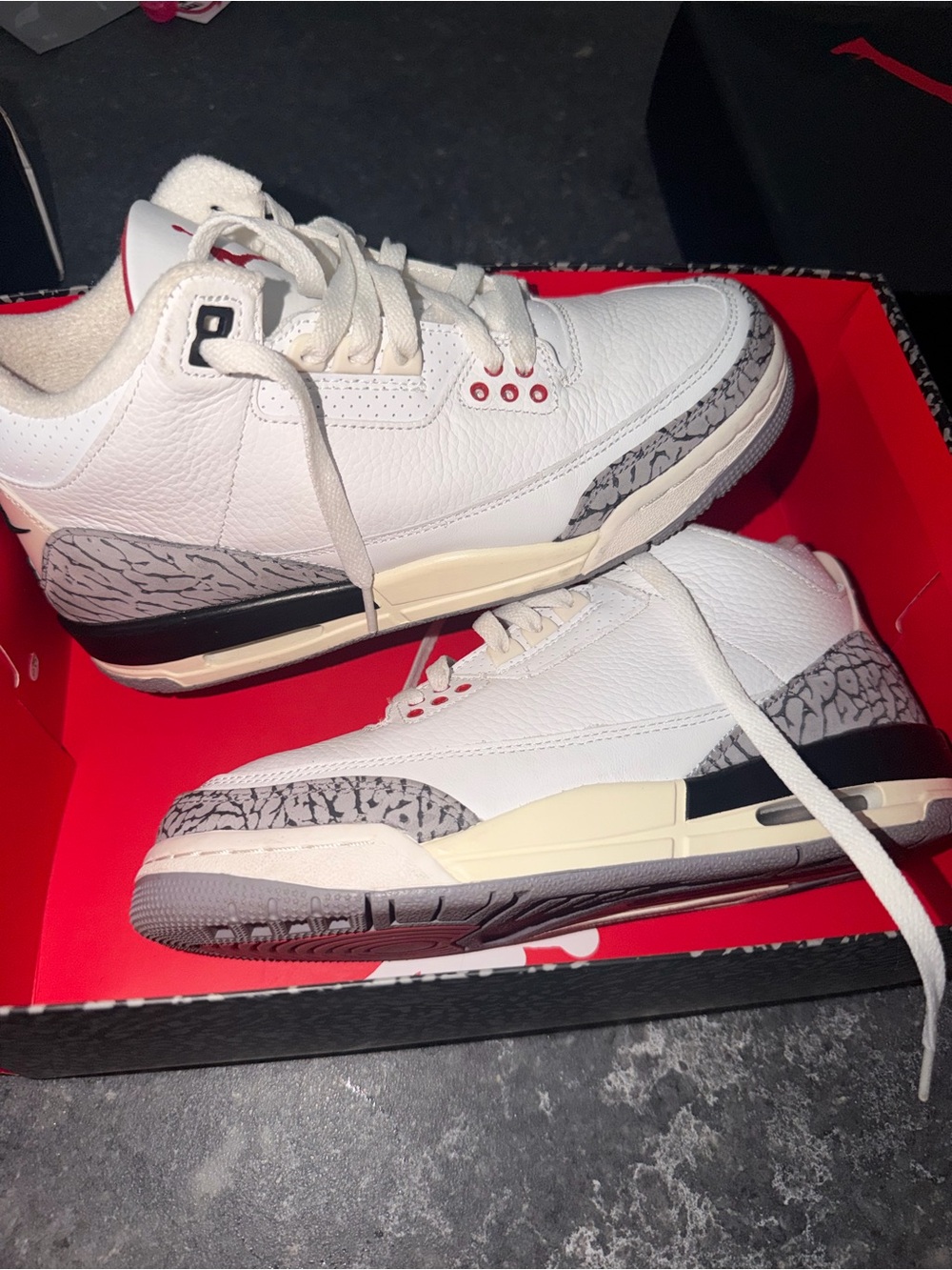 Jordan retro 3's, size 6